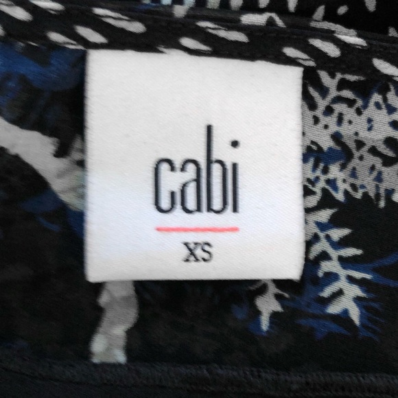 CAbi - Hybrid Floral Ruffle Tiered Ruffle Blouse #5355 - Picture 9 of 10